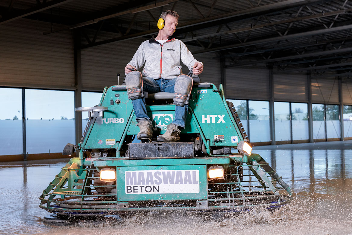 Betonvloer polijsten